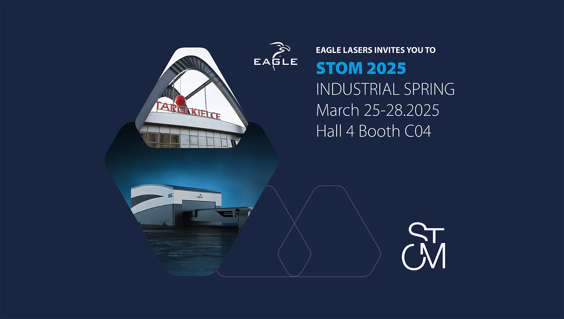 Eagle Lasers at the STOM 2025 Industrial Spring Fair