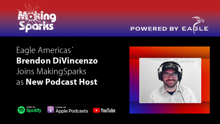 Brendon DiVincenzo wird neuer Moderator des „MakingSparks“-Podcasts – ein neues Kapitel für Gespräche rund um die Fertigungsindustrie